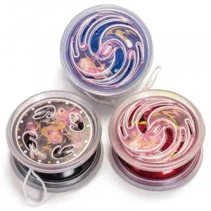 Tobar Yo-Yo cu lumini Multicolor