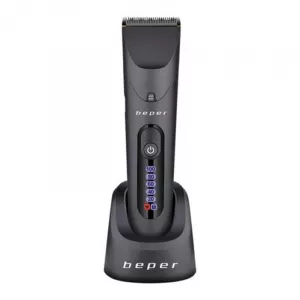 Beper Aparat de tuns, LED, lame titan, 6 piepteni