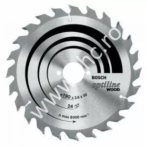 Bosch Panza de ferastrau circular Optiline Wood 130 mm 2608640582