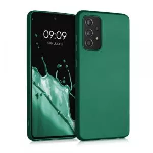kwmobile Samsung Galaxy A52 / Galaxy A52 5G / Galaxy A52s 5G, Silicon, Verde, 54351.170