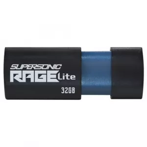 Patriot Memory Supersonic Rage Lite 32GB, USB3.0, Black PEF32GRLB32U