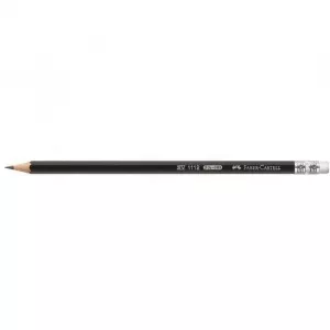 Faber-Castell Creion grafit HB cu radiera 111200