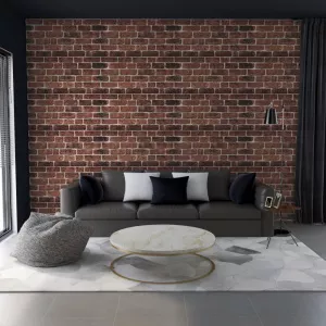 vidaXL Panouri de perete 3D, model cărămidă, maro închis, 11 buc., EPS
