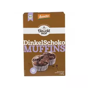 Bauck Hof Mix din Spelta pentru Muffins cu Ciocolata Demeter Bio 300gr