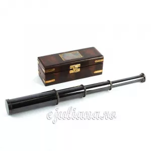 Ochean telescopic in cutie de lemn