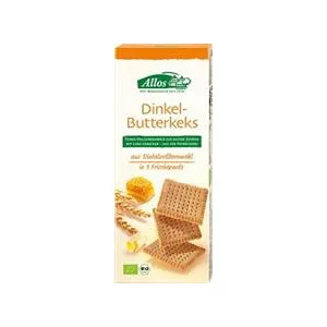 Allos Biscuiti Bio din Spelta, Unt si Miere 150gr