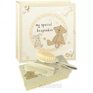 Cutie amintiri perie pieptene Button Corner