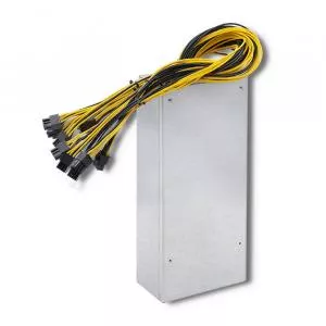 Qoltec PCI-E power supply Smart 1600W | 80 Plus Gold - Data mining 50177