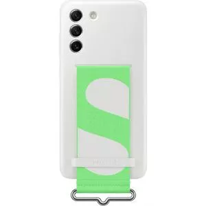 Samsung Husa TPU Galaxy S21 FE 5G, Strap, Alba EF-GG990TWEGWW