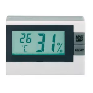 TFA-Dostmann Higrometru si termometru, ecran LCD, memorare valori