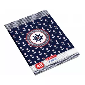 Herlitz Caiet A5, 48 file, 70g/mp, matematica, Nautica HZ9478270