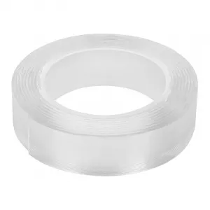 Rebel Banda dublu adeziva, 30 mm x 3 m, gel PU, Transparent