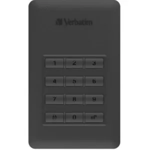 Verbatim Store 'n' Go Secure Portable HDD with Keypad Access 2TB 53403