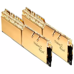 G.Skill Trident Z Royal Gold RGB 16GB (2x8GB) DDR4 3200MHz CL14 (F4-3200C14D-16GTRG)