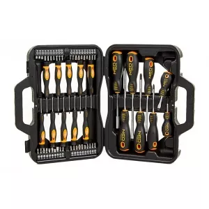 NEO Set de surubelnite si biti 56 piese 04-211