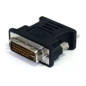 StarTech.com DVI to VGA Cable Adapter - Black - M/F DVIVGAMFBK