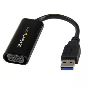 StarTech.com  Slim USB 3.0 to VGA External Video Card Multi Monitor Adapter – 1920x1200 / 1080p USB32VGAES