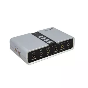 StarTech.com 7.1 USB Audio Adapter External Sound Card with SPDIF Digital Audio ICUSBAUDIO7D
