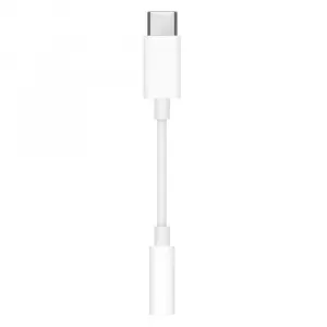Apple Adaptor Type-C la port Jack 3.5mm Audio White
