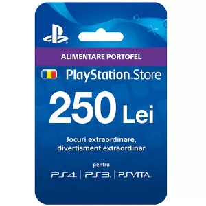 Sony PlayStation Store Card, 250 RON