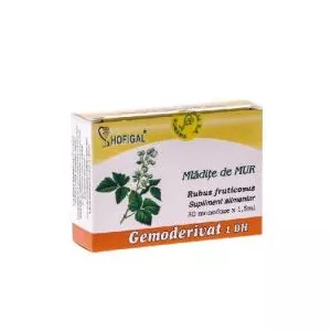 Hofigal Gemoderivat din mladite de mur 30cps