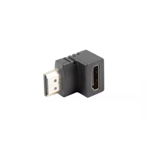 Lanberg Adaptor HDMI Male - HDMI Female Black