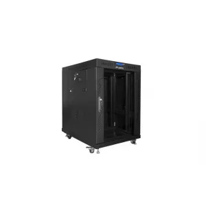 Lanberg Cabinet metalic 19inch 15U Black FF01-6815-12BL