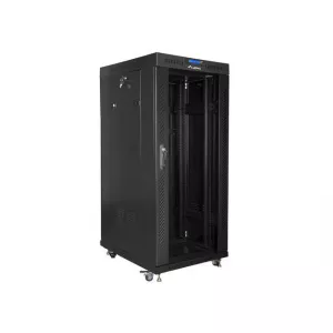 Lanberg Cabinet metalic 19inch 27U Black FF01-6827-12BL
