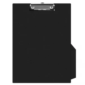 Q-Connect Clipboard simplu A4, plastifiat PVC - negru