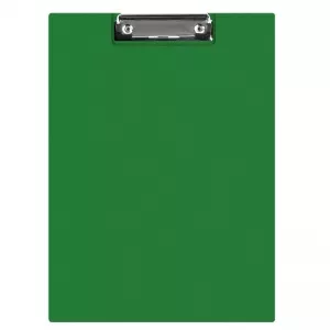 Q-Connect Clipboard dublu A5, plastifiat PVC - verde