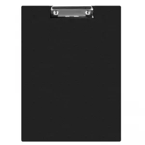 Q-Connect Clipboard dublu A5, plastifiat PVC - negru