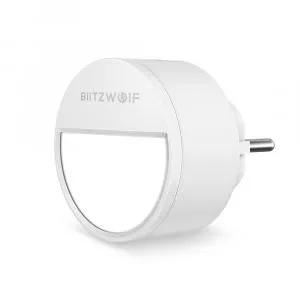 BlitzWolf Lampa Veghe Priza BW-LT10 - 20 lm, Senzor, Timer, 3000K