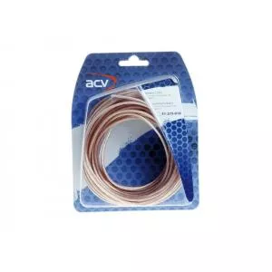 ACV Cablu boxe 51-275-010 Blister 10m, 2 × 0.75mm² (18AWG), Albastru