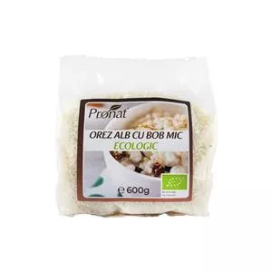 Pronat Orez Alb cu Bob Mic Bio 600 grame