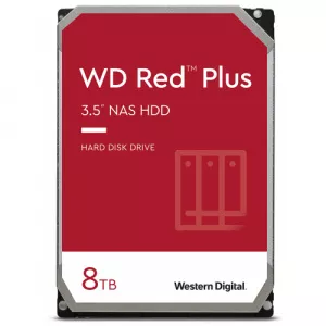 Western Digital Red Plus NAS 8TB, SATA3 WD80EFBX