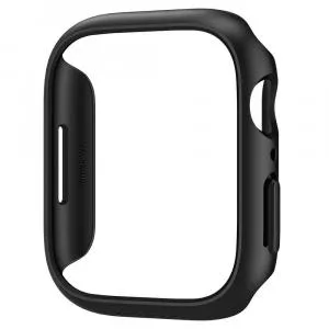 Spigen Carcasa Thin Fit compatibila cu Apple Watch 7 45mm Black