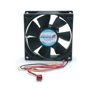StarTech.com  80x25mm Dual Ball Bearing Computer Case Fan w/ TX3 Connector FANBOX2