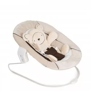 hauck Sezlong Alpha Bouncer 2 in 1 Hearts Beige -