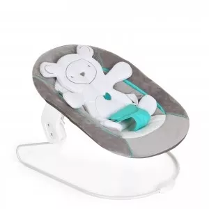 hauck Sezlong Alpha Bouncer 2 in 1 Hearts Gery -