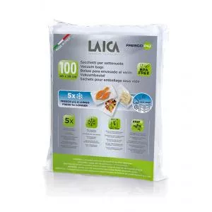 Laica Pungi pentru vidat alimente, 20x28 cm VT3501, 100 pungi