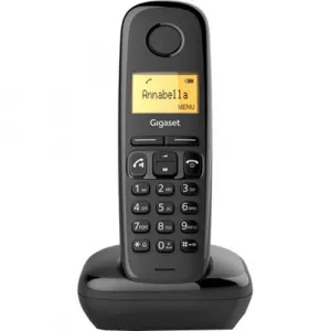 Gigaset Telefon DECT fara fir A270, Caller ID, Negru