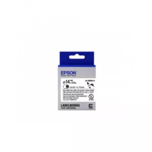 Epson Rolă de etichete tub termoretractil (HST) LK-6WBA14 negru/alb D14mm (2,5 m)