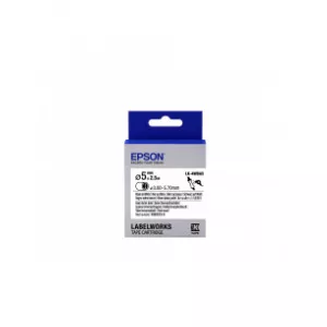 Epson Rolă de etichete tub termoretractil (HST) LK-4WBA5 negru/alb D5mm (2,5 m)