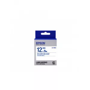 Epson Label Cartridge Standard LK-4WLN Blue/White 12mm (9m)