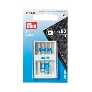 Prym Set Ace Cusut Jeans 90/14 (set 5 buc)