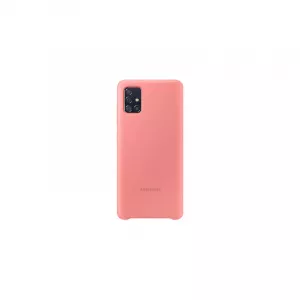 Samsung Husa Protectie Spate Galaxy A51 2020 Silicone Cover Pink