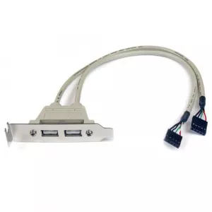 StarTech.com 2x USB-A - 2x IDC USBPLATELP