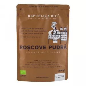 Republica bio Roscove, pulbere ecologica pura, 200 g