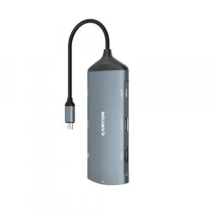 Canyon 8 port USB-C Hub DS-15  Dark Gray (CNS-TDS15)
