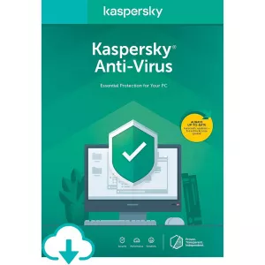 Kaspersky Antivirus 2020, 3 Dispozitive, 1 An, Licenta de reinnoire, Electronica